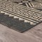 Homeroots 5 x 8 ft. Black & Brown Geometric Indoor & Outdoor Area Rug 396221 - alternate 3
